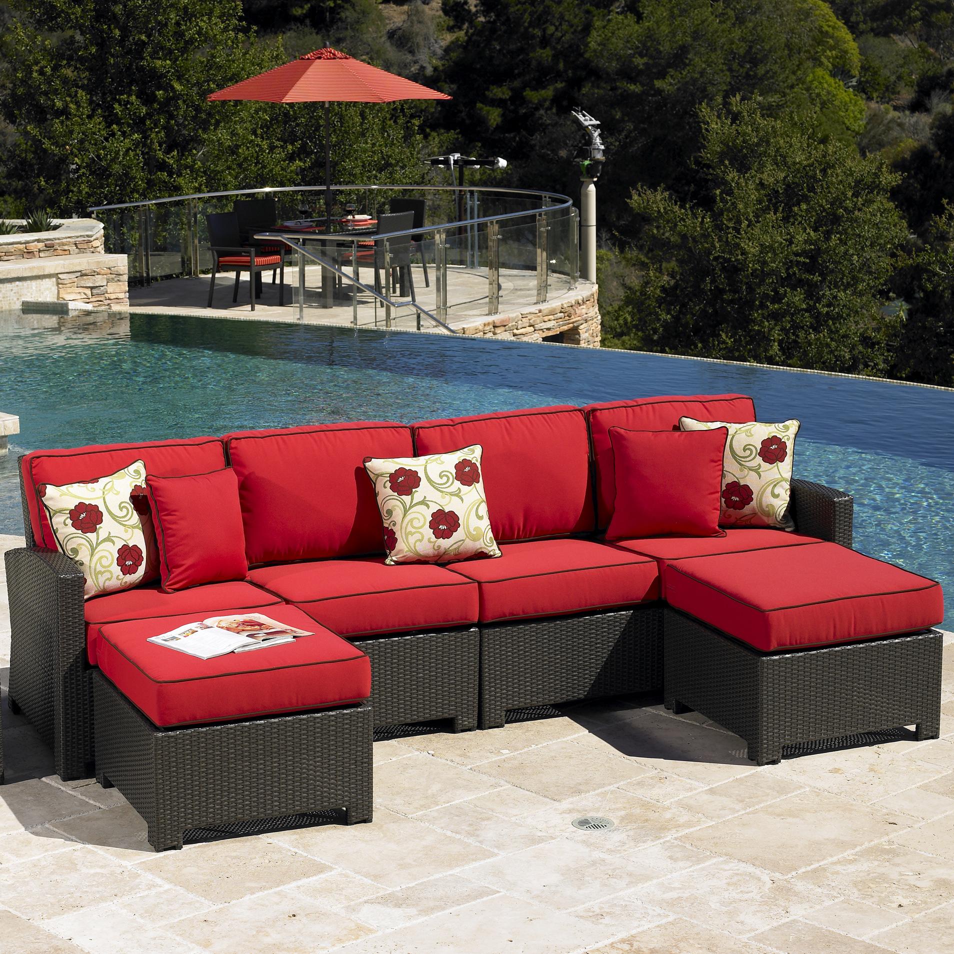 NorthCape International Cabo Contemporary Outdoor Sectional Becker